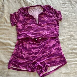 Little Sleepies Women’s Berry Camo PJ Set